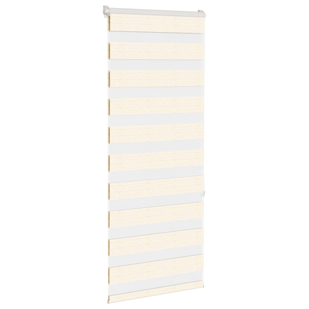 zebragardin marmorbeige 65x150 cm stofbredde 60,9 cm polyester