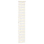 zebragardin marmorbeige 40x200 cm stofbredde 35,9 cm polyester