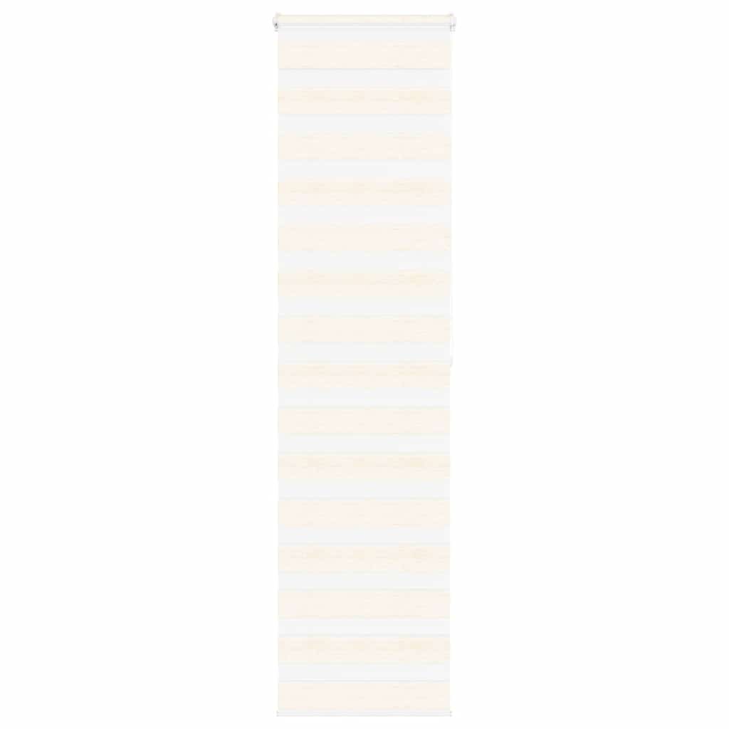 zebragardin marmorbeige 55x200 cm stofbredde 50,9 cm polyester