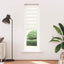 zebragardin marmorbeige 65x200 cm stofbredde 60,9 cm polyester