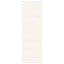 zebragardin marmorbeige 80x200 cm stofbredde 75,9 cm polyester