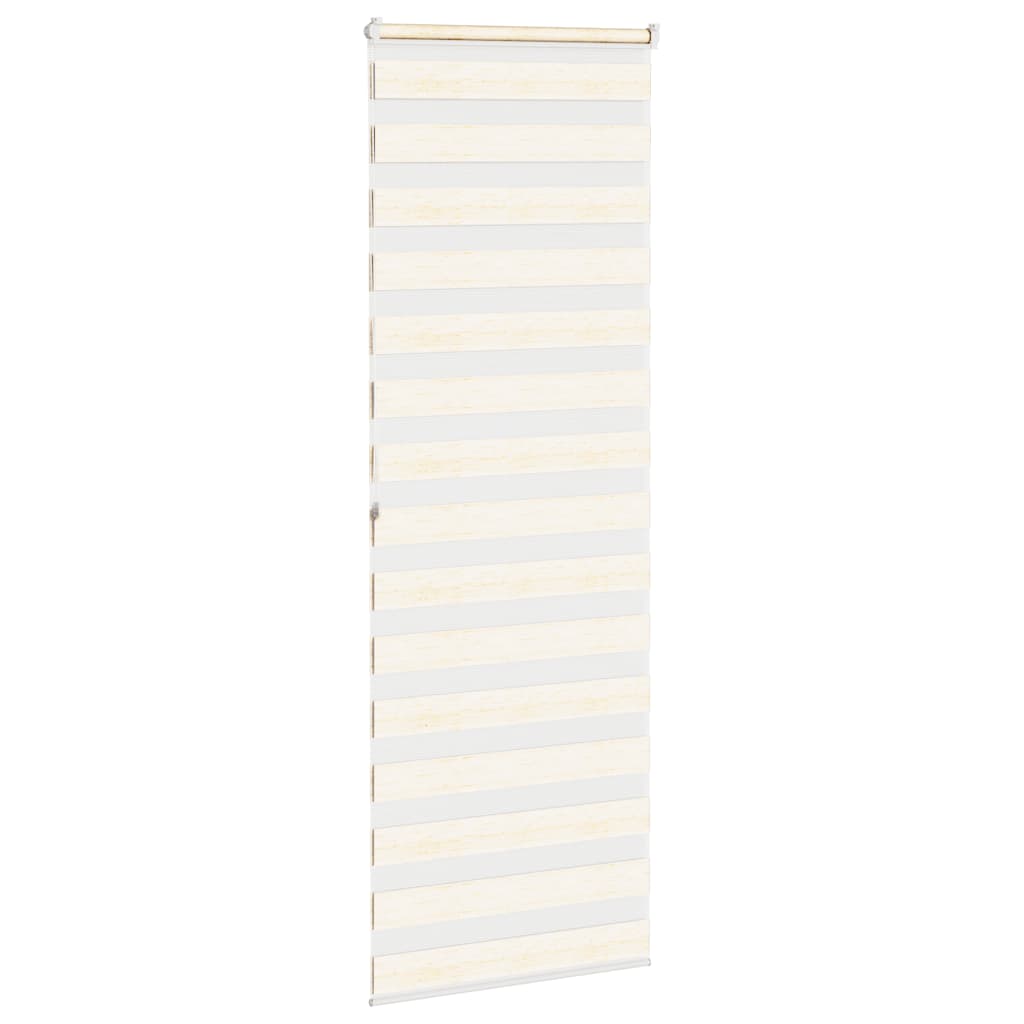 zebragardin marmorbeige 85x200 cm stofbredde 80,9 cm polyester