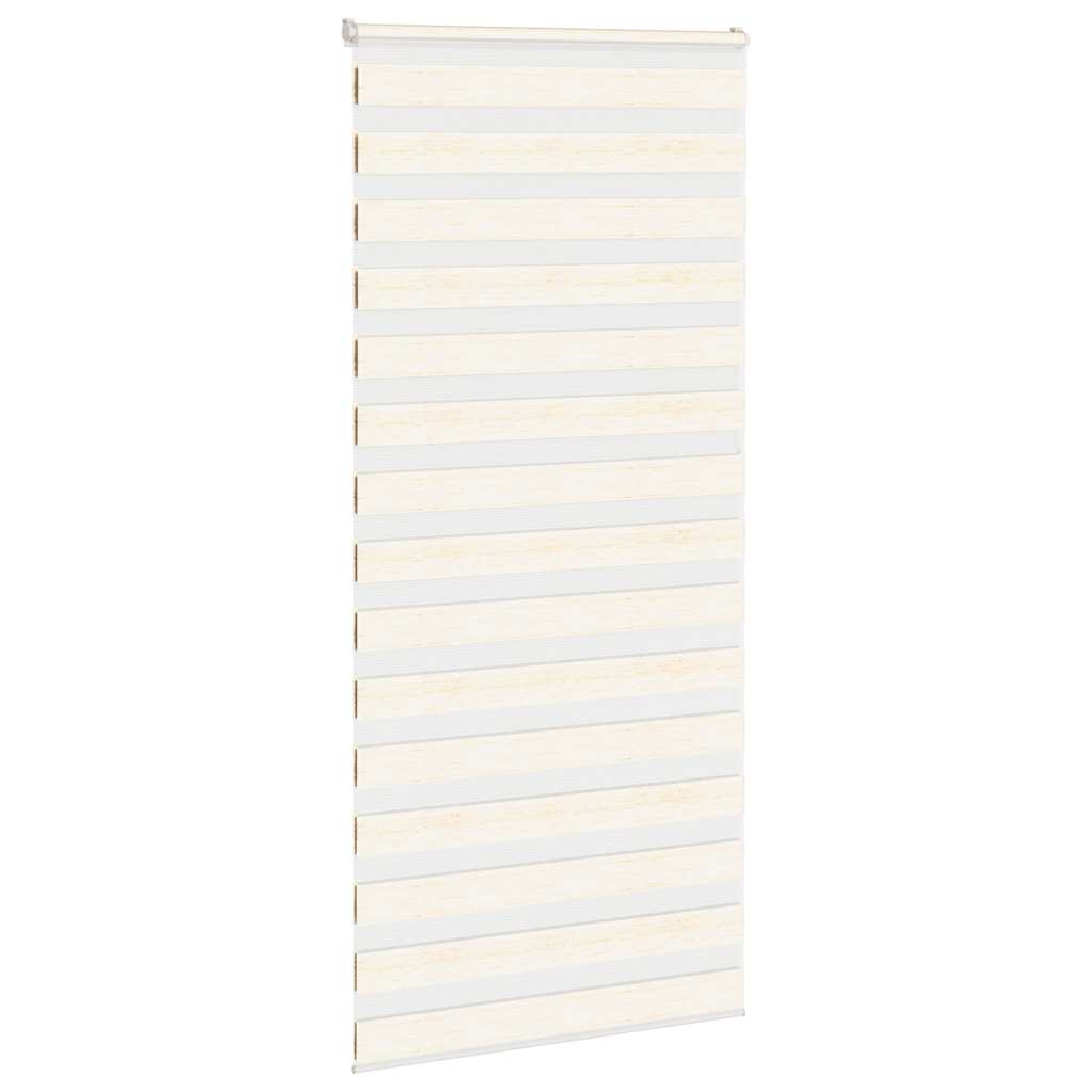 zebragardin marmorbeige 95x200 cm stofbredde 90,9 cm polyester