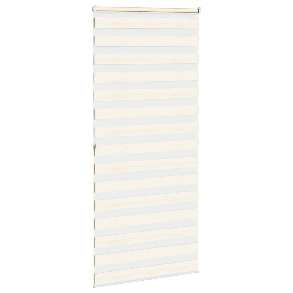 zebragardin marmorbeige 95x200 cm stofbredde 90,9 cm polyester