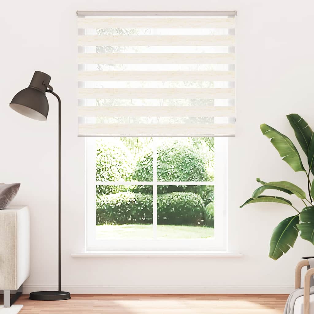 zebragardin marmorbeige 140x200 cm stofbredde 135,9cm polyester