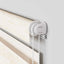 zebragardin marmorbeige 50x230 cm stofbredde 45,9 cm polyester