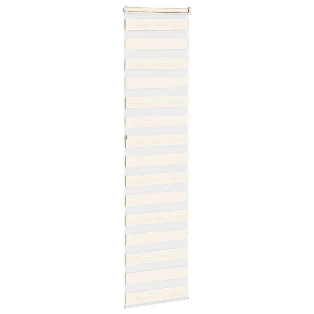 zebragardin marmorbeige 55x230 cm stofbredde 50,9 cm polyester