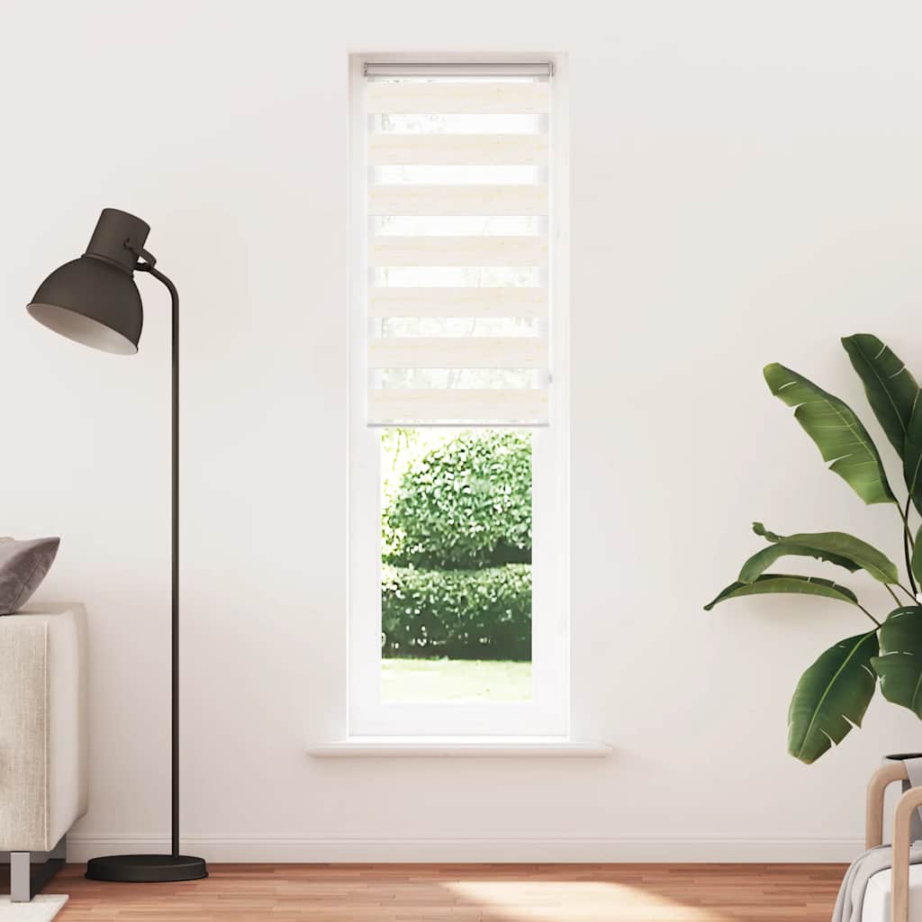 zebragardin marmorbeige 60x230 cm stofbredde 55,9 cm polyester