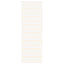 zebragardin marmorbeige 80x230 cm stofbredde 75,9 cm polyester
