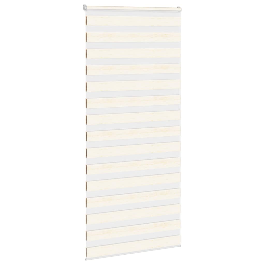zebragardin marmorbeige 100x230 cm stofbredde 95,9 cm polyester