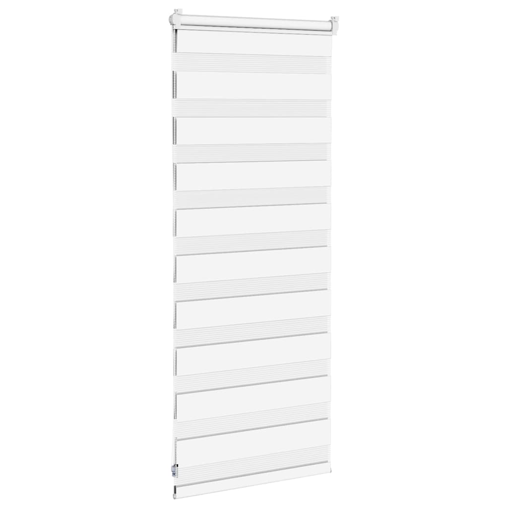 zebragardin hvid 55x100 cm stofbredde 50,9 cm polyester