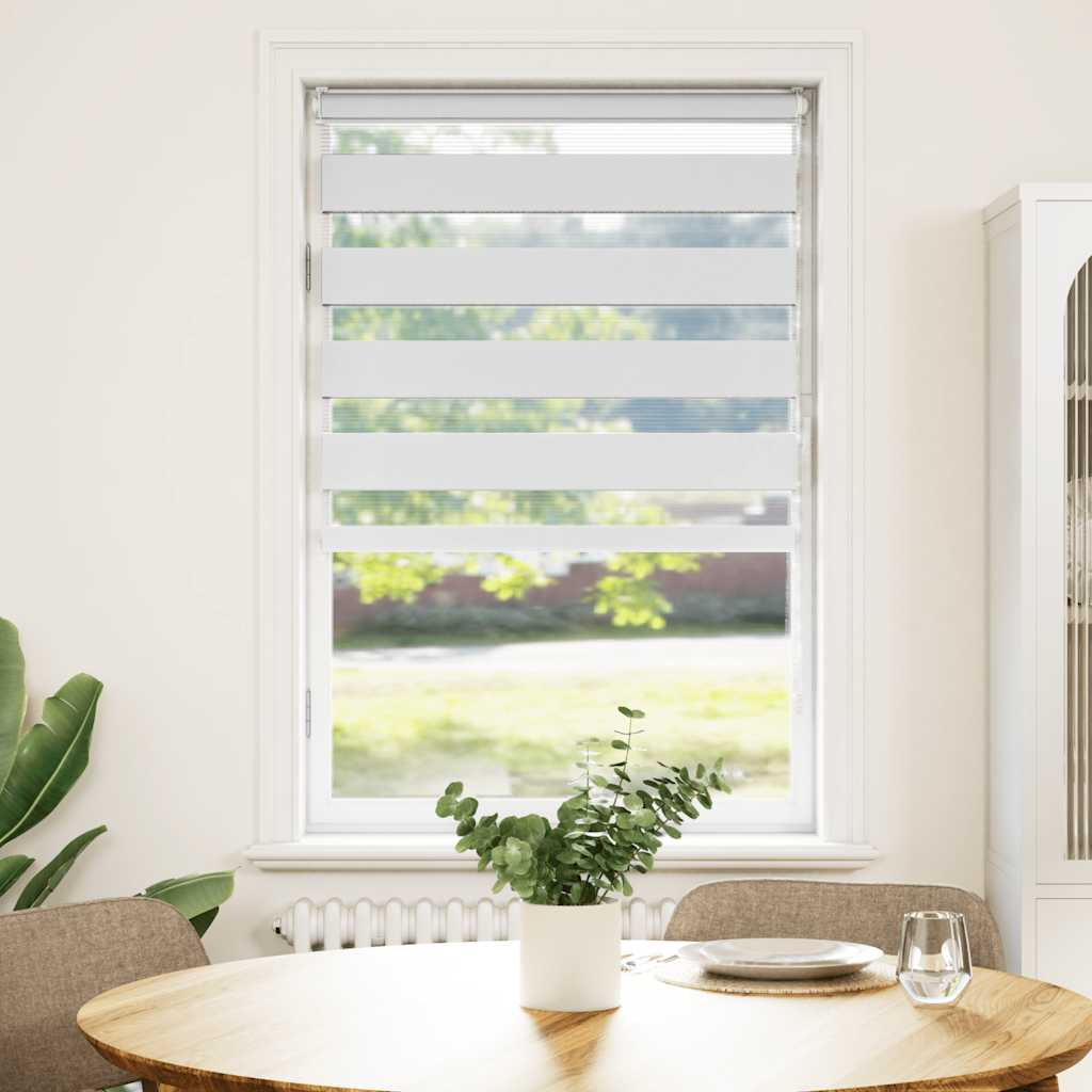 zebragardin hvid 70x100 cm stofbredde 65,9 cm polyester