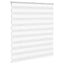 zebragardin hvid 135x100 cm stofbredde 130,9 cm polyester