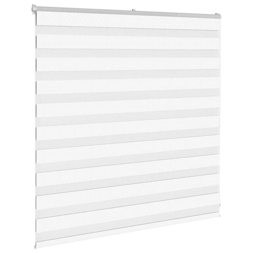 zebragardin hvid 145x100 cm stofbredde 140,9 cm polyester
