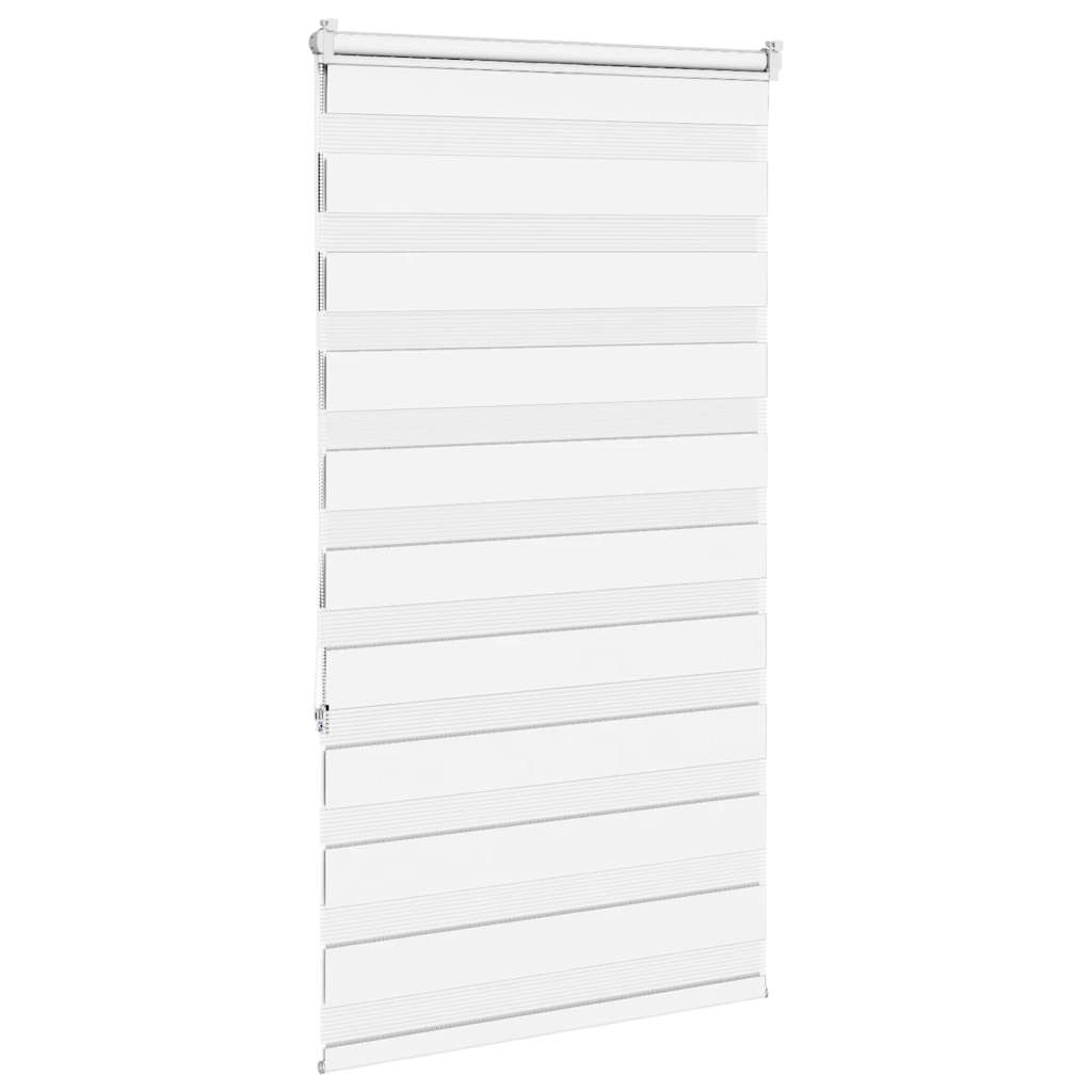 zebragardin hvid 90x150 cm stofbredde 85,9 cm polyester