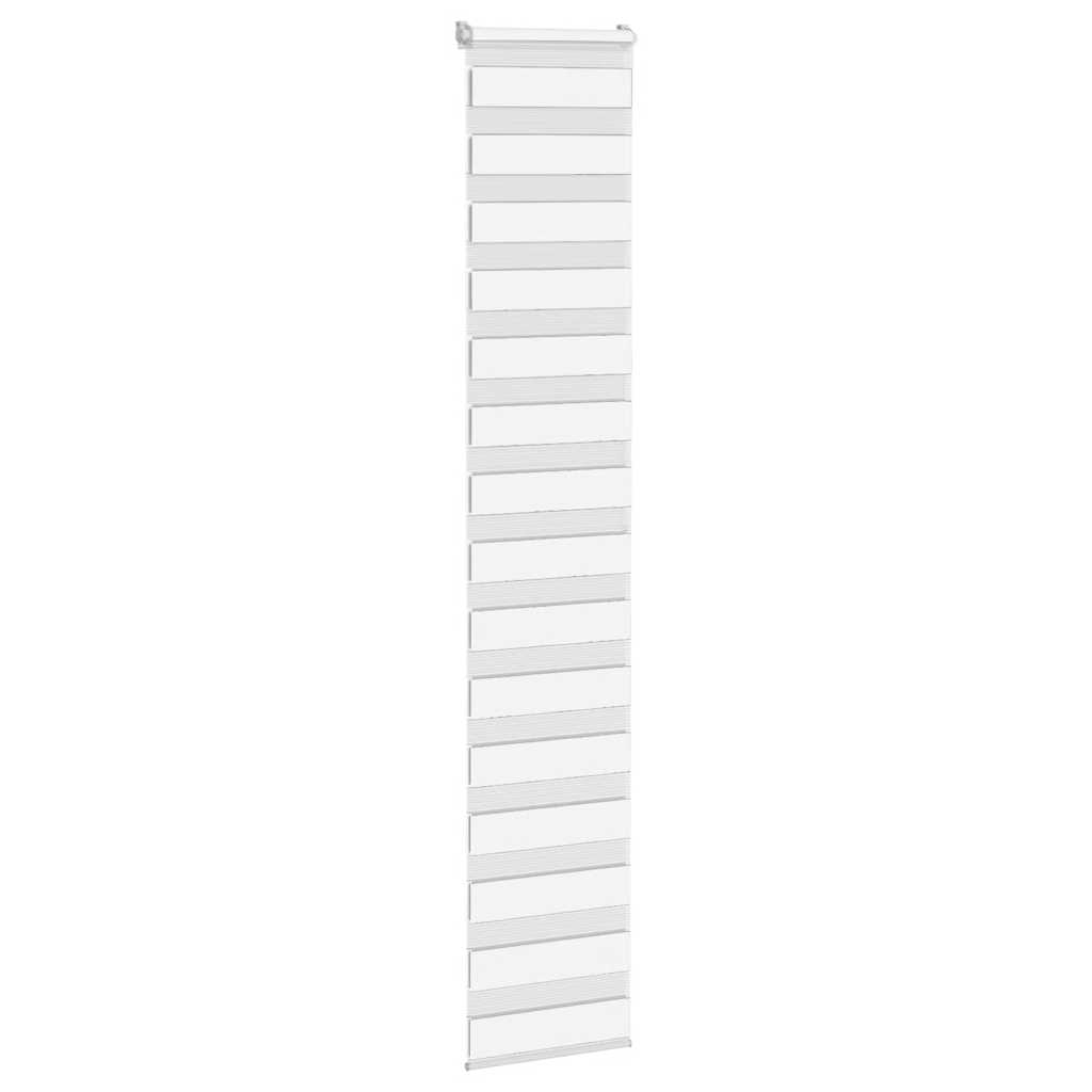 zebragardin hvid 45x200 cm stofbredde 40,9 cm polyester