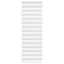 zebragardin hvid 70x200 cm stofbredde 65,9 cm polyester