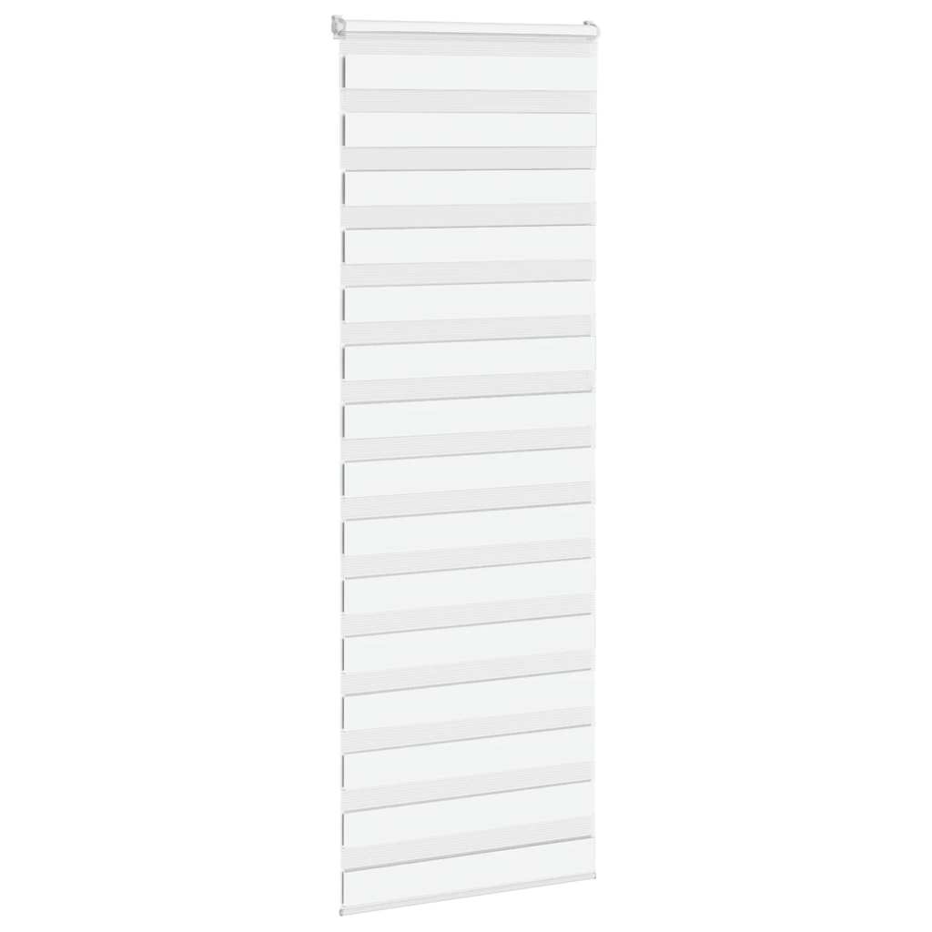 zebragardin hvid 75x200 cm stofbredde 70,9 cm polyester
