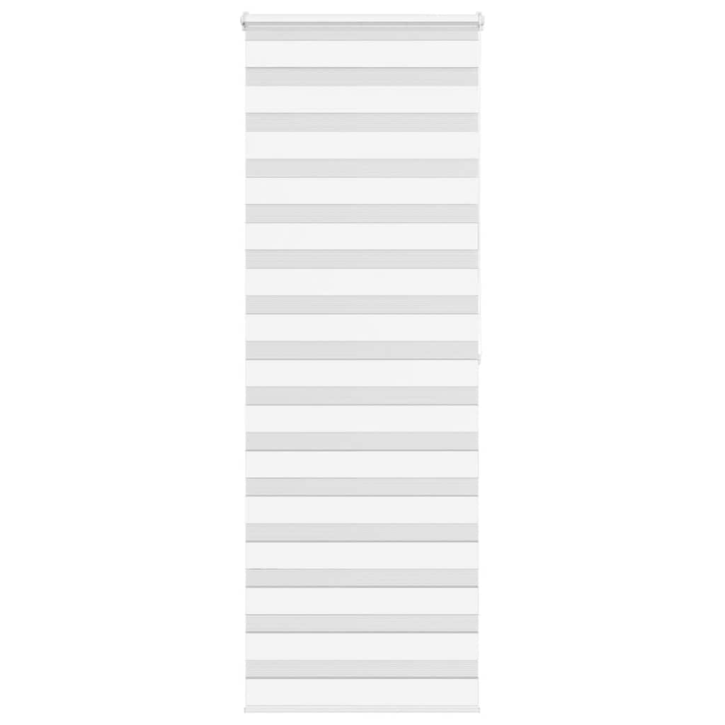 zebragardin hvid 85x200 cm stofbredde 80,9 cm polyester