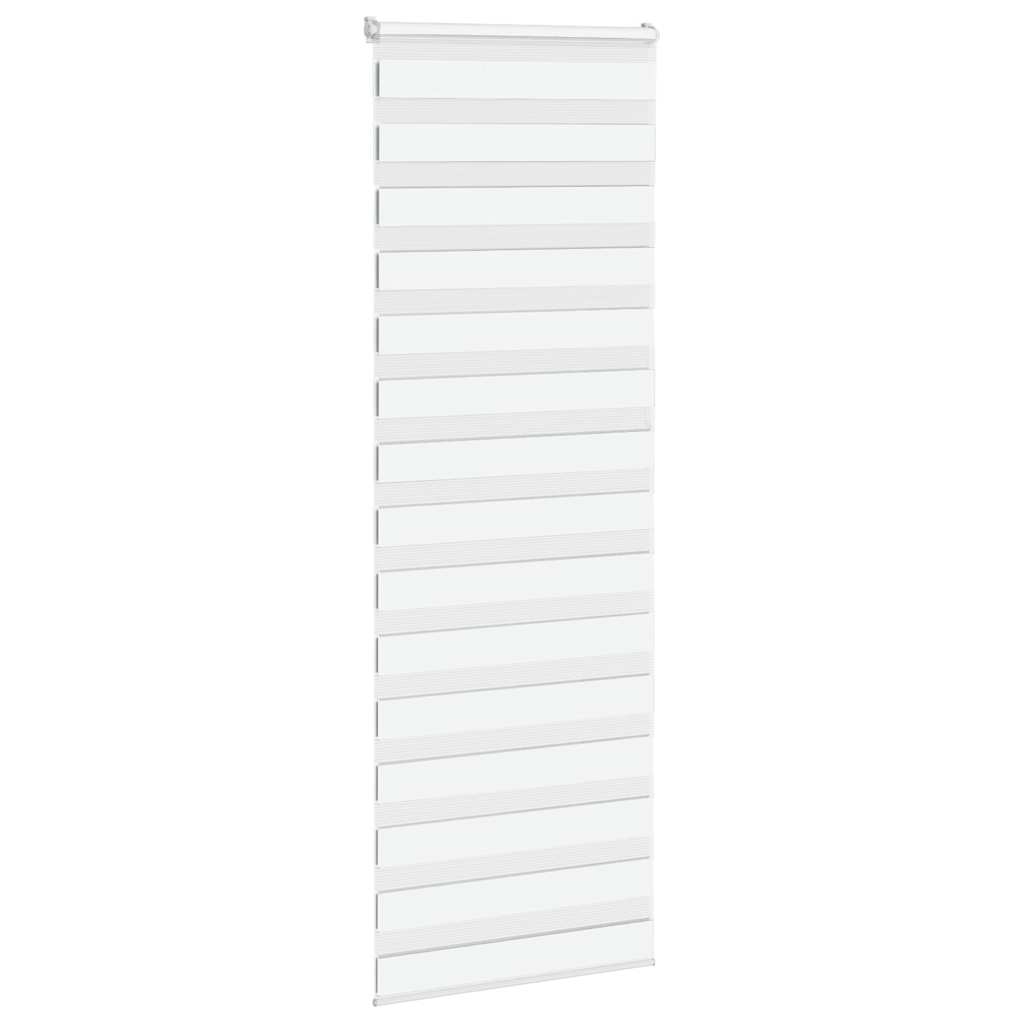 zebragardin hvid 90x200 cm stofbredde 85,9 cm polyester