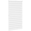 zebragardin hvid 125x200 cm stofbredde 120,9 cm polyester