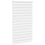zebragardin hvid 135x200 cm stofbredde 130,9 cm polyester