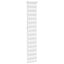 zebragardin hvid 40x230 cm stofbredde 35,9 cm polyester