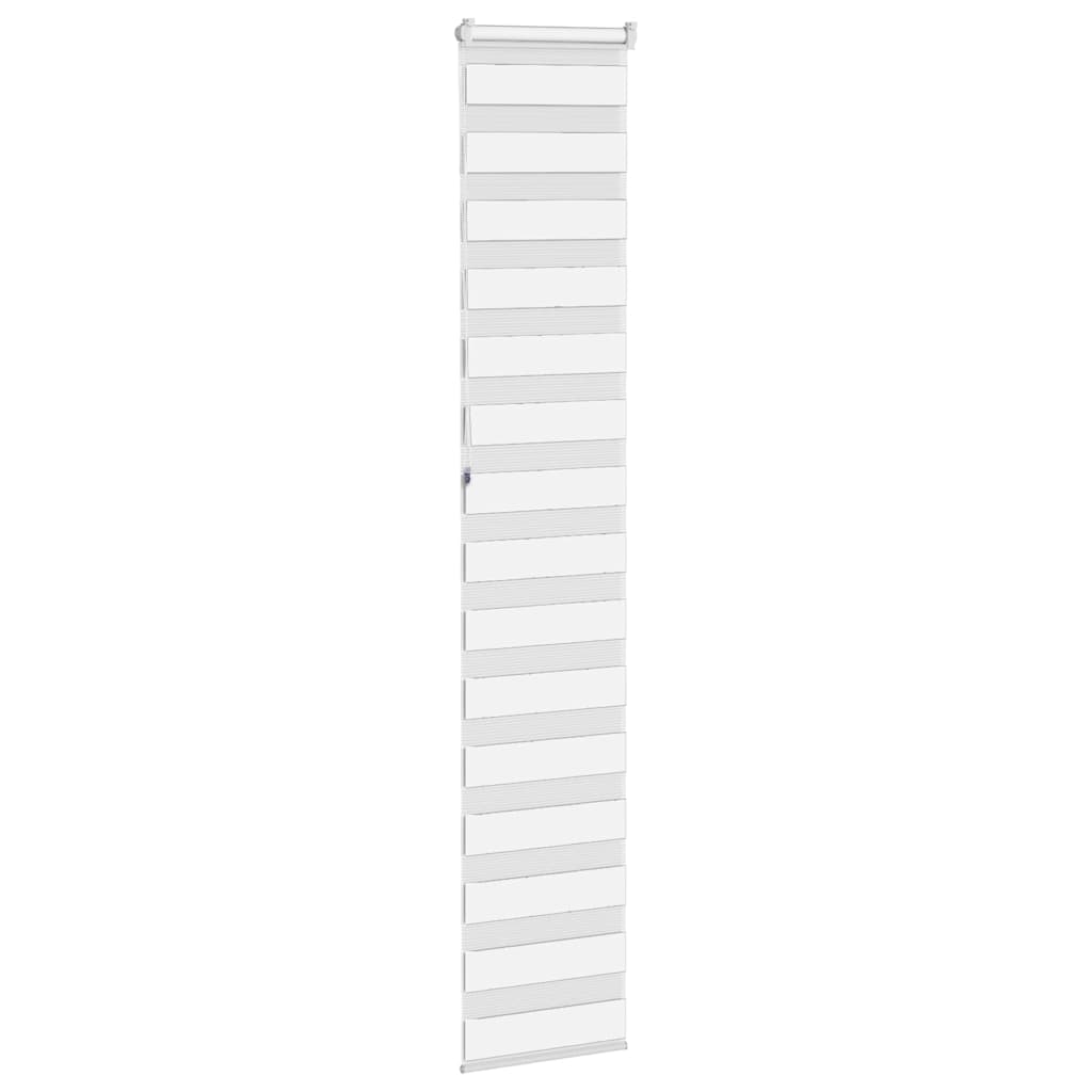 zebragardin hvid 50x230 cm stofbredde 45,9 cm polyester