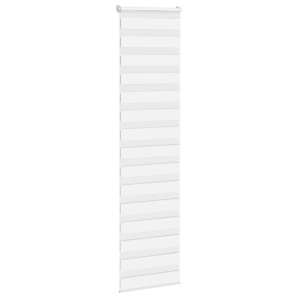 zebragardin hvid 65x230 cm stofbredde 60,9 cm polyester