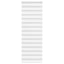zebragardin hvid 70x230 cm stofbredde 65,9 cm polyester