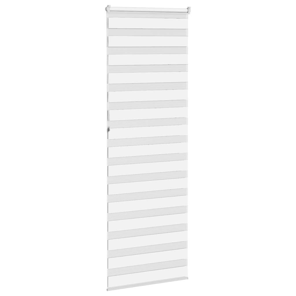 zebragardin hvid 75x230 cm stofbredde 70,9 cm polyester