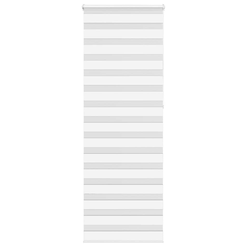 zebragardin hvid 85x230 cm stofbredde 80,9 cm polyester