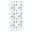 Bruserullegardin 140x240 cm Stofbredde 136 cm