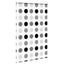 Bruserullegardin 150x240 cm Stofbredde 146 cm