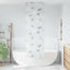 Bruserullegardin 80x240 cm Stofbredde 76 cm