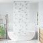 Bruserullegardin 110x240 cm Stofbredde 106 cm