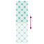 Bruserullegardin 60x240 cm Stofbredde 56 cm