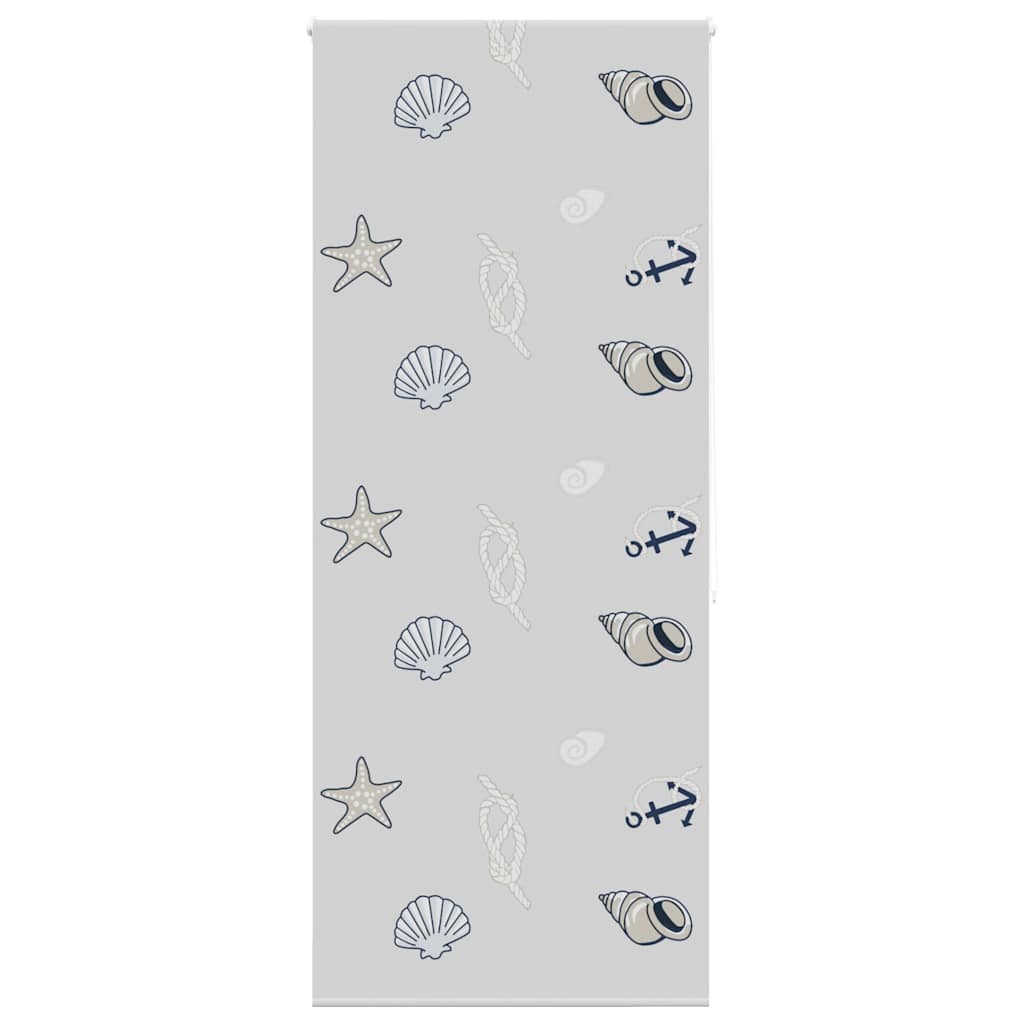 Bruserullegardin 90x240 cm Stofbredde 86 cm