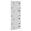 Bruserullegardin 90x240 cm Stofbredde 86 cm