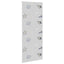 Bruserullegardin 100x240 cm Stofbredde 96 cm