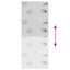 Bruserullegardin 100x240 cm Stofbredde 96 cm