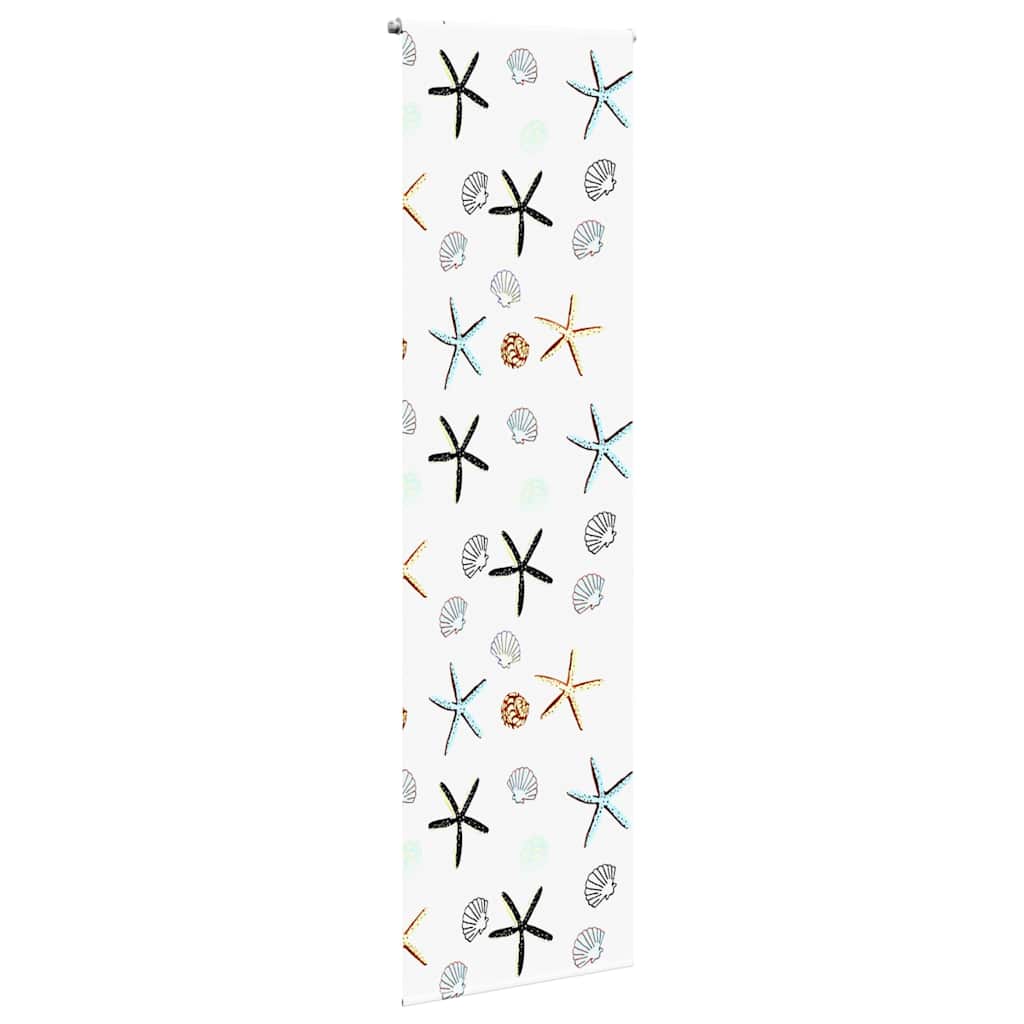 Bruserullegardin 60x240 cm Stofbredde 56 cm