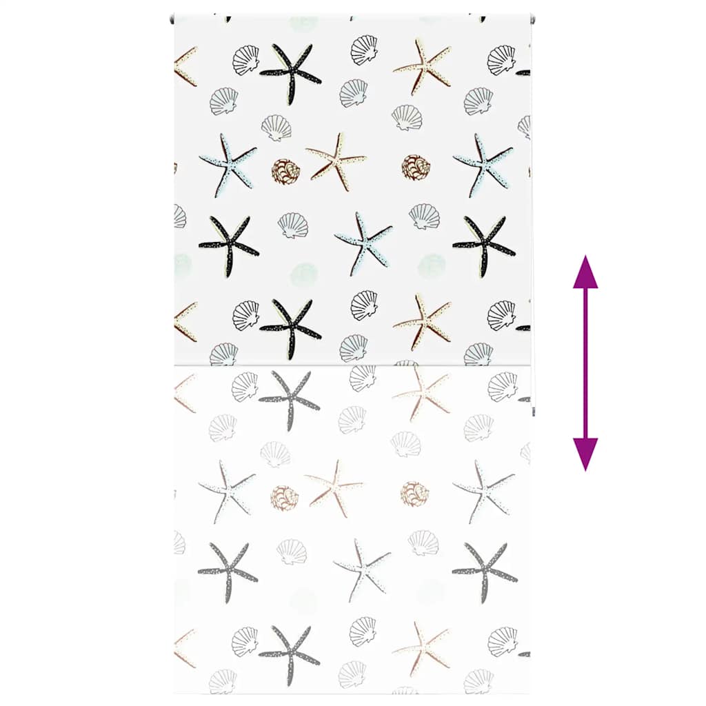 Bruserullegardin 140x240 cm Stofbredde 136 cm