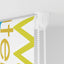 Bruserullegardin 100x240 cm Stofbredde 96 cm