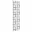 Bruserullegardin 80x240 cm Stofbredde 76 cm