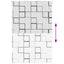 Bruserullegardin 150x240 cm Stofbredde 146 cm