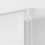 Bruserullegardin 130x240 cm Stofbredde 126 cm