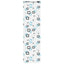 Bruserullegardin med kassette 70x240 cm Stofbredde 66 cm
