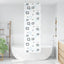 Bruserullegardin med kassette 70x240 cm Stofbredde 66 cm