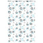 Bruserullegardin med kassette 150x240 cm Stofbredde 146 cm